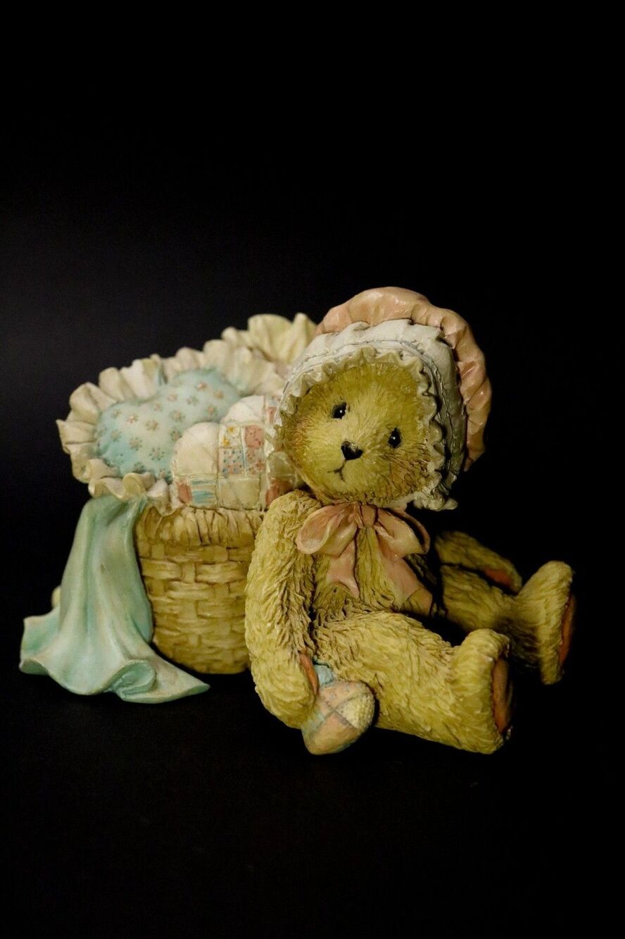 Cherished Teddies JASMINE "You Have Touched My Heart" 1991 Hamilton Gifts